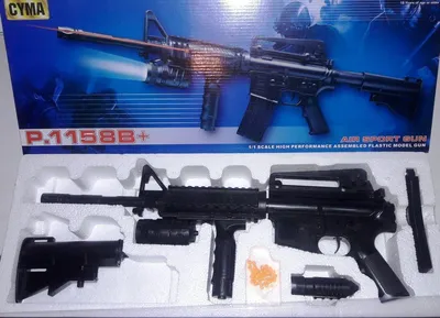 Автомат BashExpo игрушечное оружие М16 с пулями и гильзами красный – купить  в Москве, цены в интернет-магазинах на Мегамаркет
