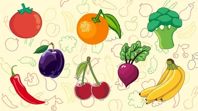 Овощи и фрукты в рационе ребенка: рекомендации
