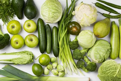 Польза зелени и зеленых овощей