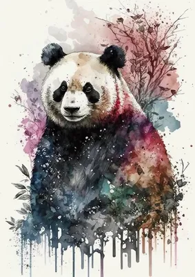 Обои панда, медведь, арт, эмоции, недовольство картинки на рабочий стол,  фото скачать бесплатно