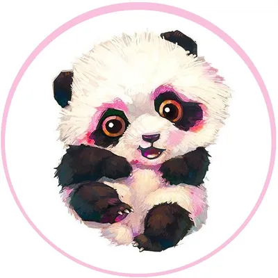 творческий портрет панды с неоновыми цветами на темном фоне. Закрыть голову  панда-медведя. цифровая иллюстрация в поп-искусстве Стоковое Фото -  изображение насчитывающей яркое, шарж: 268481024