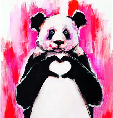 Крутая панда рисунок (50 фото) » Рисунки для срисовки и не только