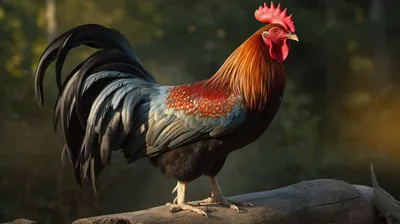 петух, курица среднего коронного цвета Стоковое Изображение - изображение  насчитывающей цыплята, пер: 253578655