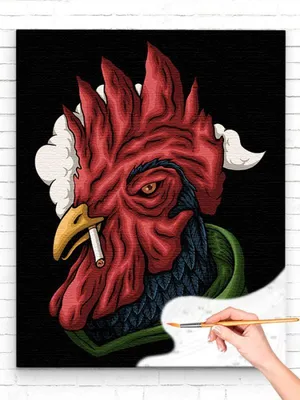 Раскраски Петух и курица распечатать бесплатно в формате А4 (35 картинок) |  RaskraskA4.ru
