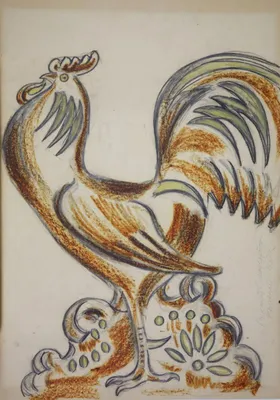 Куриный рисунок петуха, петух, животные, galliformes, курица png | PNGWing