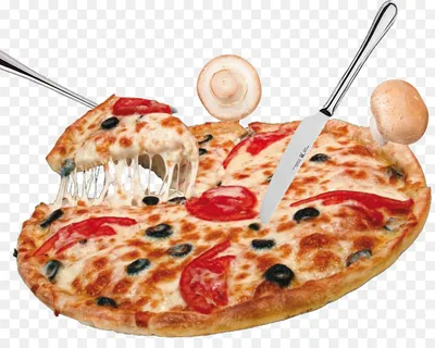 Пицца ПНГ на Прозрачном Фоне • Скачать PNG Пицца