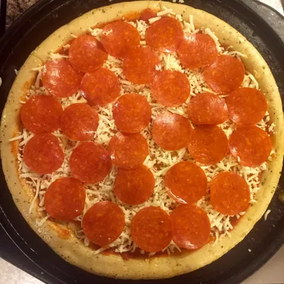 Pepperoni Alfredo Pizza - Simply Scratch Made