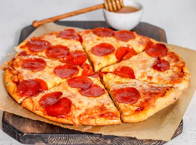 Pepperoni Pizza - Grandbaby Cakes