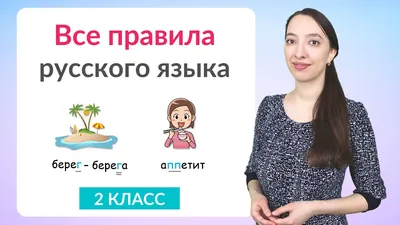 Все правила русского языка за 2 класс - YouTube