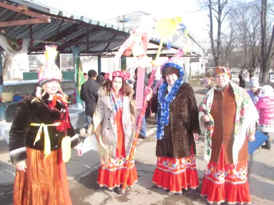 Празднование Масленицы в России