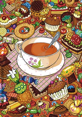 Доброе утро, приятного чаепития - Мир картинок анимаций ! | Яблочные  пироги, Доброе утро, Чаепитие
