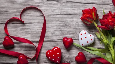 Трогательные поздравления в картинках с Днем Святого Валентина