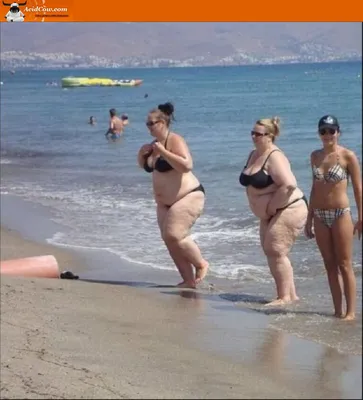 Смешные фото приколы с девушками на пляже - картинки