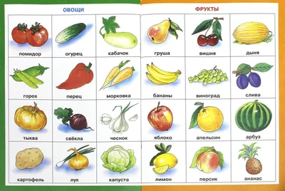 Иллюстрация 1 из 21 для Овощи и фрукты | Лабиринт - книги. Источник:  Лабиринт