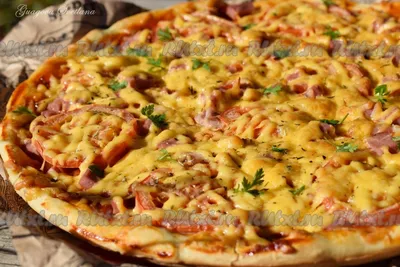 Пицца с сыром и помидорами и 15 похожих рецептов: видео, фото,  калорийность, отзывы - 1000.menu
