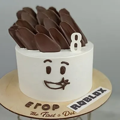 Торт \"Роблокс на день рождения\" с доставкой по Москве | Пироженка.рф