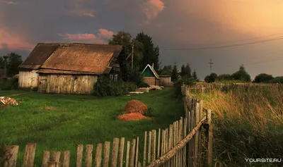 Русская деревня летом - красивые фото