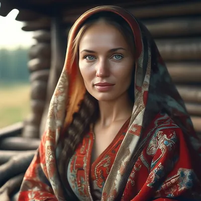 Русские женщины глазами нейросетей | Пикабу
