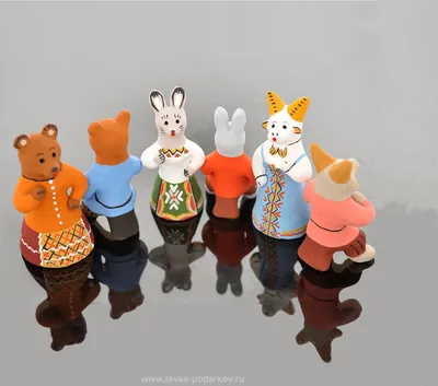 Глиняные игрушки с росписью: история народных ремесел | SIMA-LAND.RU