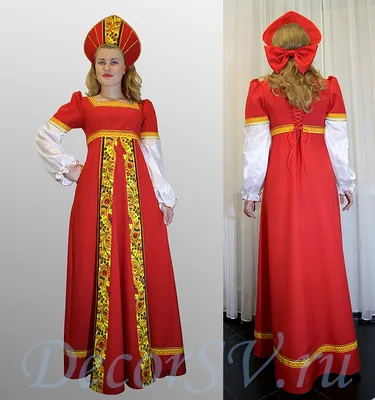 Русские народные платья картинки фотографии
