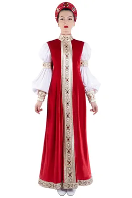 Русское народное платье - купить за 23000 руб: недорогие русские народные  костюмы в СПб