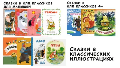 Русские народные сказки список с картинками