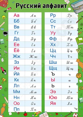 Alphabet for kids. Learning letters. Russian alphabet for children | ABC  for children Primer. - YouTube