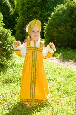 Русский народный костюм «Берёзка» для хороводов