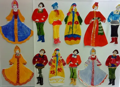 Картинки люди в народных костюмах (44 фото) » Картинки, раскраски и  трафареты для всех - Klev.CLUB