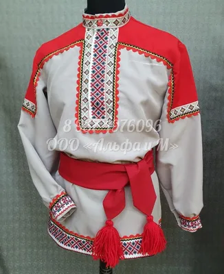 Купить русский национальный костюм мужской в ООО Альфа и М
