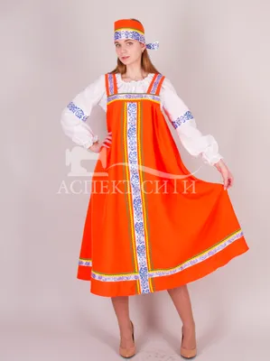 Купить костюм женский народный «Русский цвет»