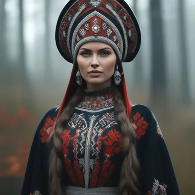 Зимний народный костюм - прокат от 3500 руб. | Москва