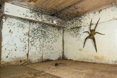 Фотограф нашел под своей кроватью колонию из сотни пауков - Газета.Ru |  Новости