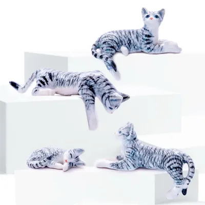 KLIMA Тигровые кошки серые (3 шт.) купить в Москве в зоомагазине, цены -  Сами с Усами
