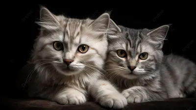 Две серые полосатые кошки на улице · Бесплатные стоковые фото