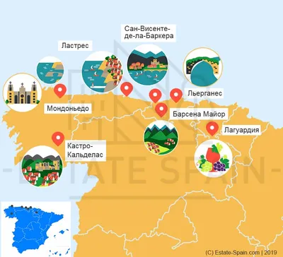 10 потрясающих мест на севере Испании - Zefirka