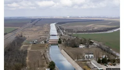 Северо-Крымский канал обмелел после подрыва Каховской ГЭС - 24 Канал