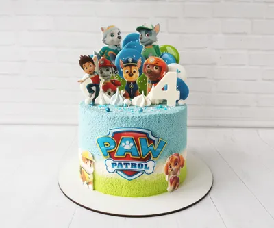 Торт щенячий патруль | Boy birthday cake, Paw patrol birthday cake, Happy  birthday kids