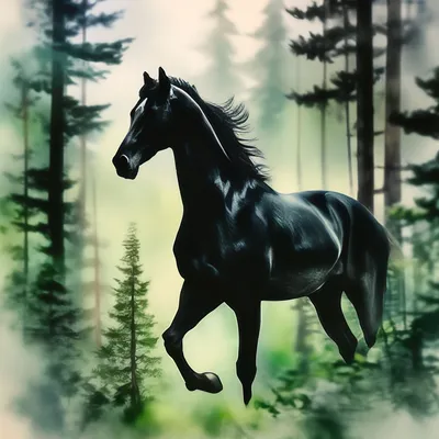 Силуэт лошади иллюстрация вектора. иллюстрации насчитывающей лошадь -  150714730