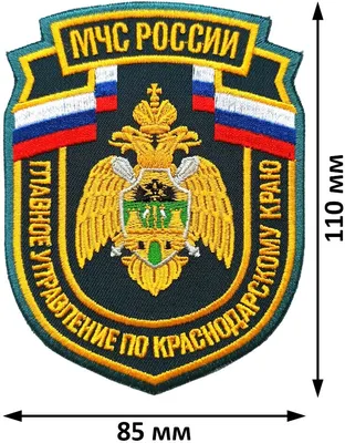 Купить Эмблема ( знак ) петличная ( петлица ) МЧС России с тонировкой  золотистая (2102106) - HAKKI