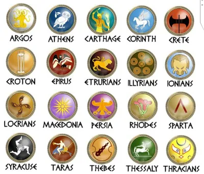 Символы греции в картинках фотографии