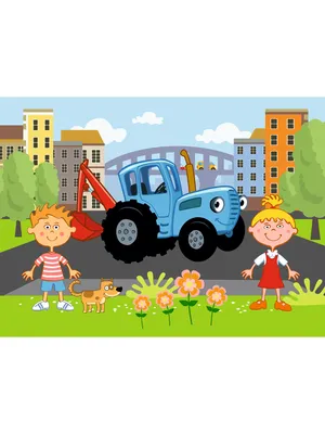 Макси-пазлы Синий трактор: Смешные животные 8 пазлов Puzzle Time купить по  цене 399 руб в Тюмени от интернет-магазина Мамперсок