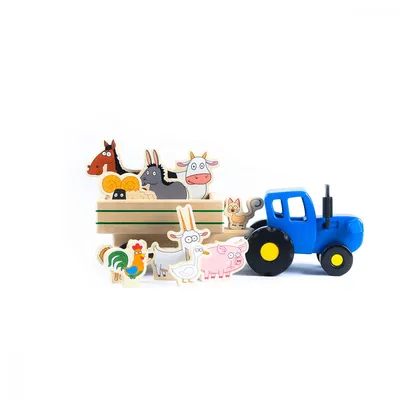 РАЗВИВАЙКА про Синий трактор - Мультик про животных и цвета для детей  малышей - YouTube