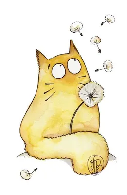 Пин от пользователя Alesto на доске Animal Art | Иллюстрация кошки, Милые  рисунки, Иллюстрации кошек