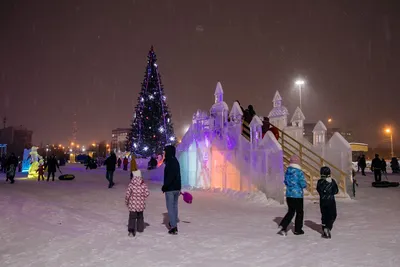 Снежный городок появится в центре Дзержинска | Информационное агентство  «Время Н»