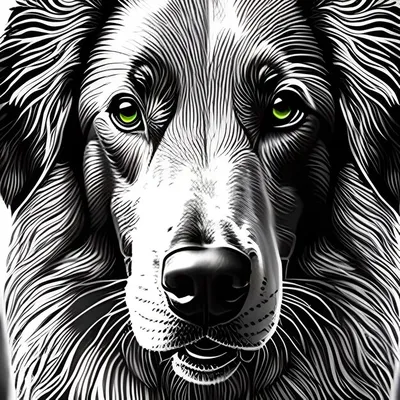 рисунок черно белый рисованной большие глаза щенок штриховой PNG , рисунок  собаки, рисунок губ, рисунок щенка PNG картинки и пнг PSD рисунок для  бесплатной загрузки
