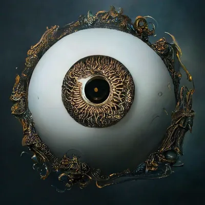 Гэогромный глаз в котором лабиринт…» — создано в Шедевруме