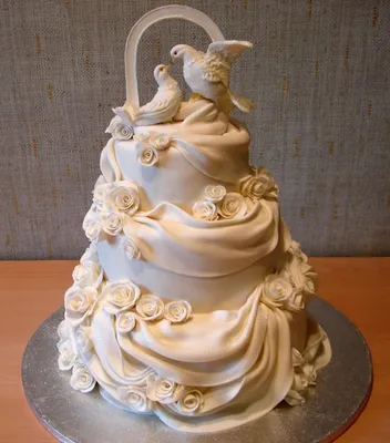 Свадебный торт \"Мечта\" на заказ в Минске.