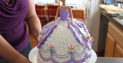 ТОРТ КУКЛА БАРБИ Как сделать торт КУКЛУ БАРБИ Торты для девочек Barbie Doll  Cake - video Dailymotion
