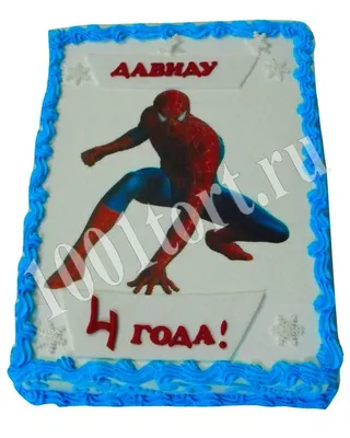 Вафельная картинка съедобная Спайдермен (spider man) Человек паук для  мальчика для торта и капкейков, пряников - купить с доставкой по выгодным  ценам в интернет-магазине OZON (1291968266)